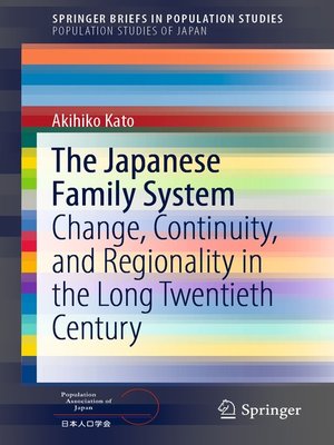 cover image of The Japanese Family System